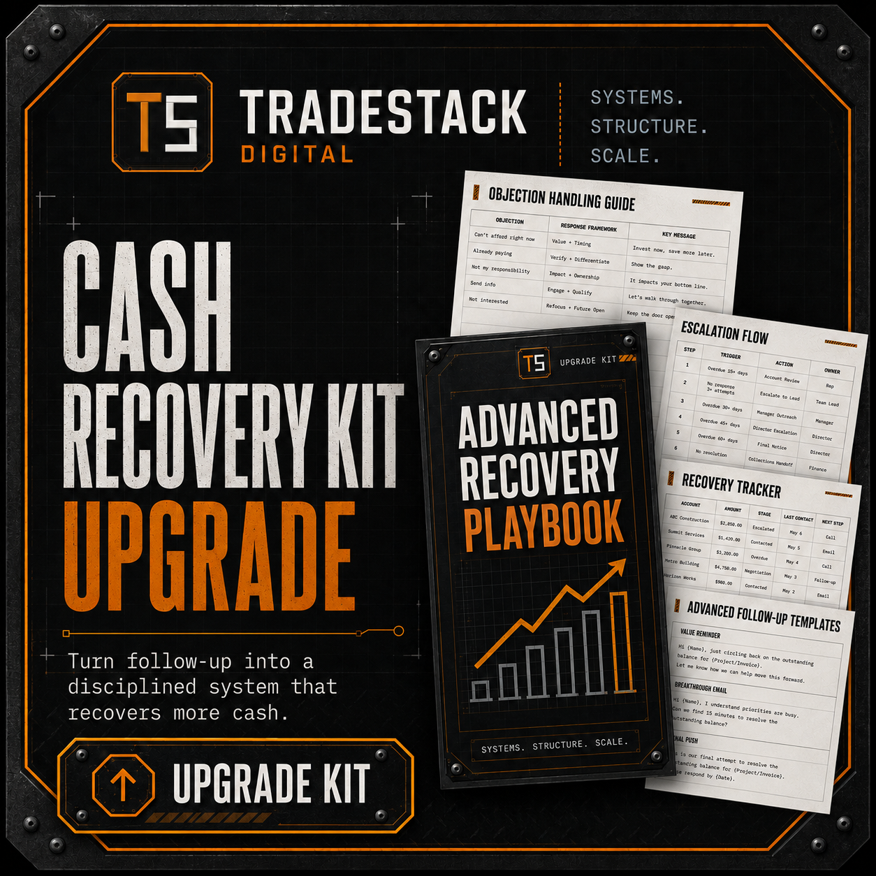 Cash Recovery Kit Upgrade